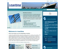 Tablet Screenshot of imaritime.com